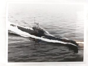 British, WW2, HM Submarine Ambush – Original Photograph with Crown Copyright