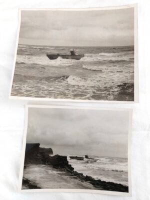 British, WW2, HM Submarine Volatile – Two Original Photographs