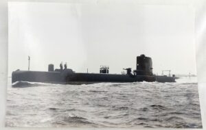 Dutch, WW2, HNLMS Zwaardvisch (S814) (HM Submarine Talent P322) – Original Photograph