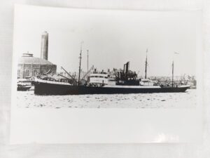German, WW1, Cargo Steamer Nicomedia - Original Photograph