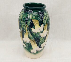 Moorcroft Limited Edition Angel Trumpet Pattern Vase