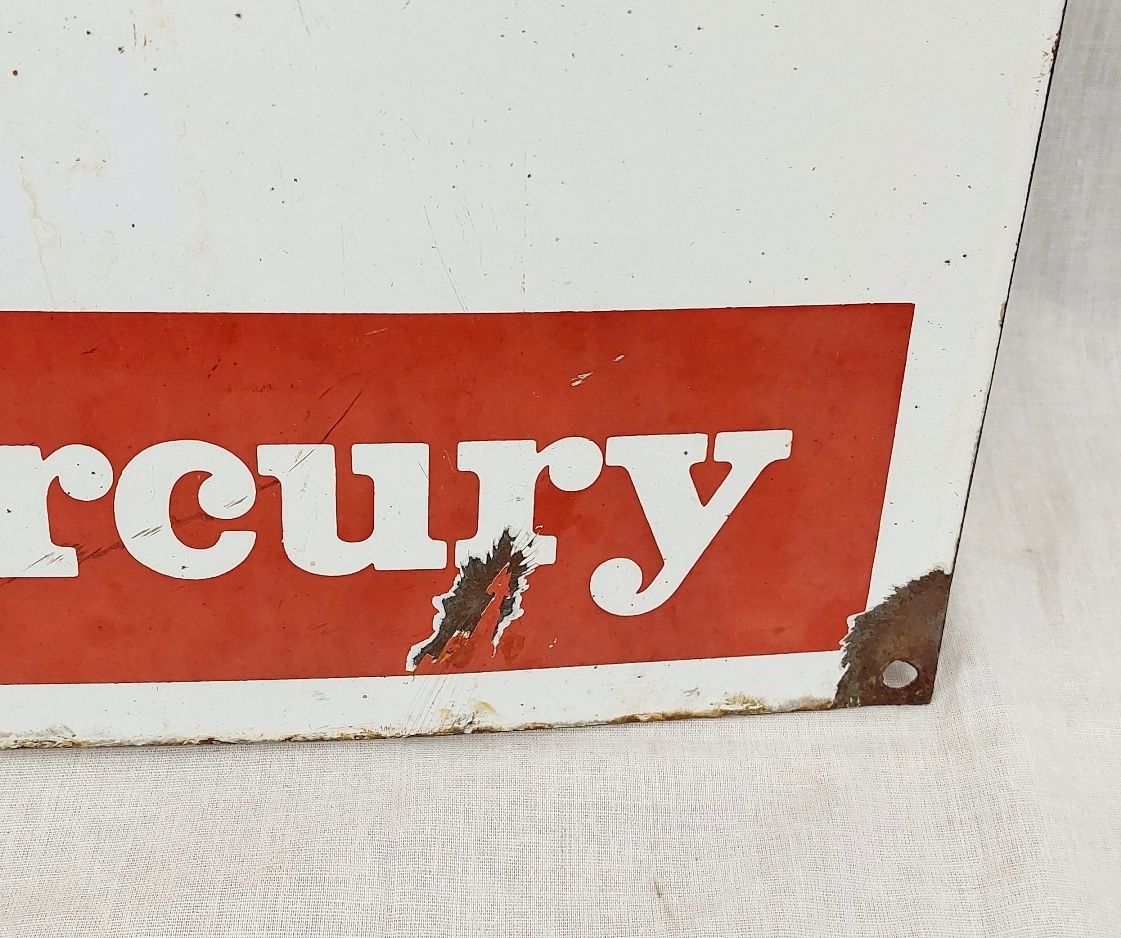 Sunday Mercury 'The Midlands Own Sunday Newspaper' Enamel Advertising Sign - Image 6
