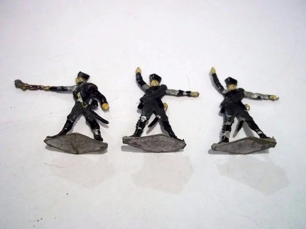 c1900/20 "Prussian Artillery 1813" Vintage Tin Flats 13 Pieces - Image 4