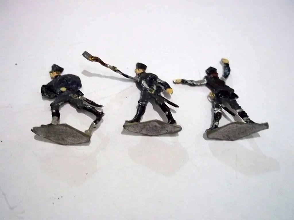c1900/20 "Prussian Artillery 1813" Vintage Tin Flats 13 Pieces - Image 5