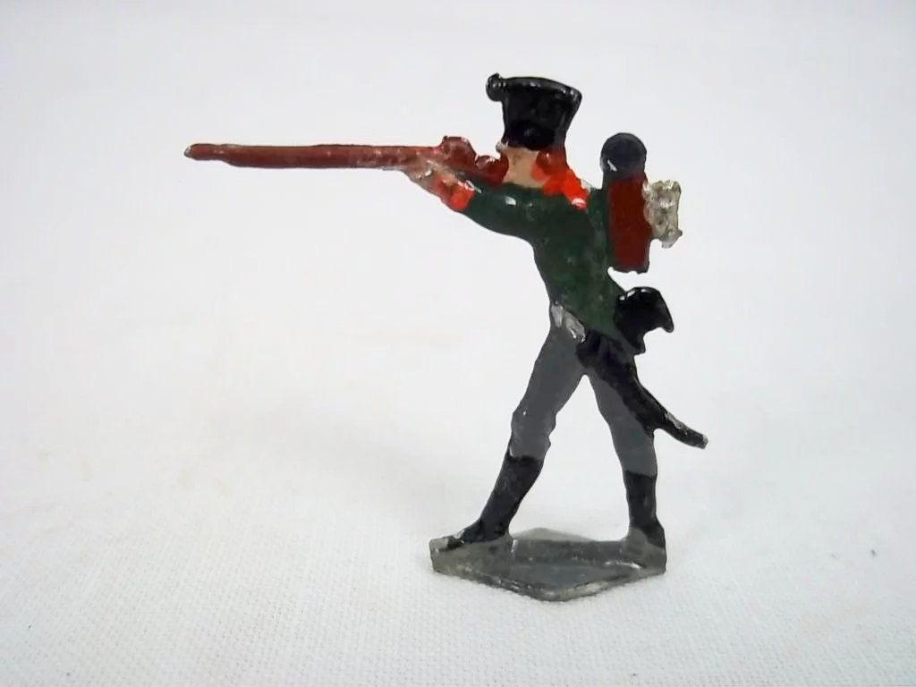 c1900/20 "Prussian Rifles" Vintage Tin Flats 21 Pieces. Boxed - Image 3