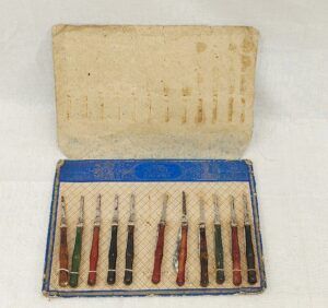 Circa 1910 Salesmans Rogers Of Sheffield Penknife Sample Display