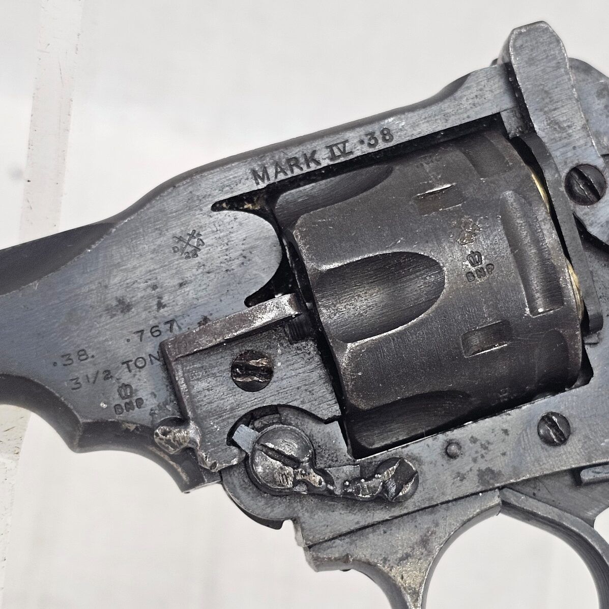 EU Specification Deactivated Mark IV Webley & Scott .38" Revolver - Image 12