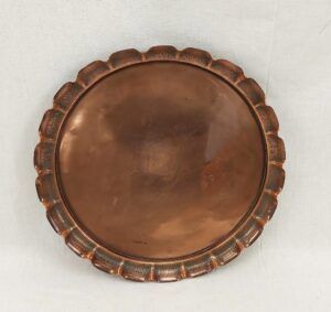 Edwardian Arts And Crafts Copper Serving Tray