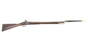 Irish 'Revenue Police', Lovell's 1842 Pattern Constabulary Percussion Carbine, with 1840 Pattern Bayonet & Scabbard, Dated 1846, Obsolete Calibre