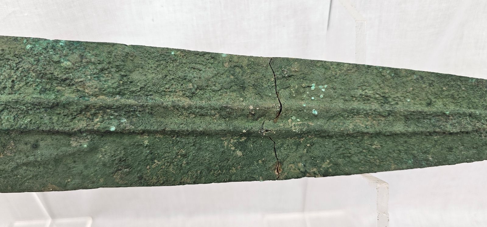 Large Circa 1500 BC Bronze Age Spear Head - Image 8