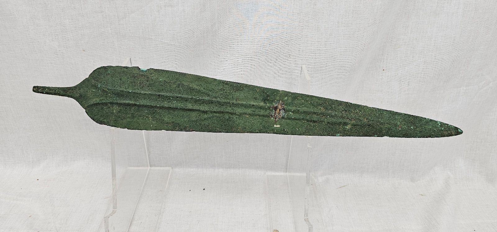 Large Circa 1500 BC Bronze Age Spear Head - Image 7