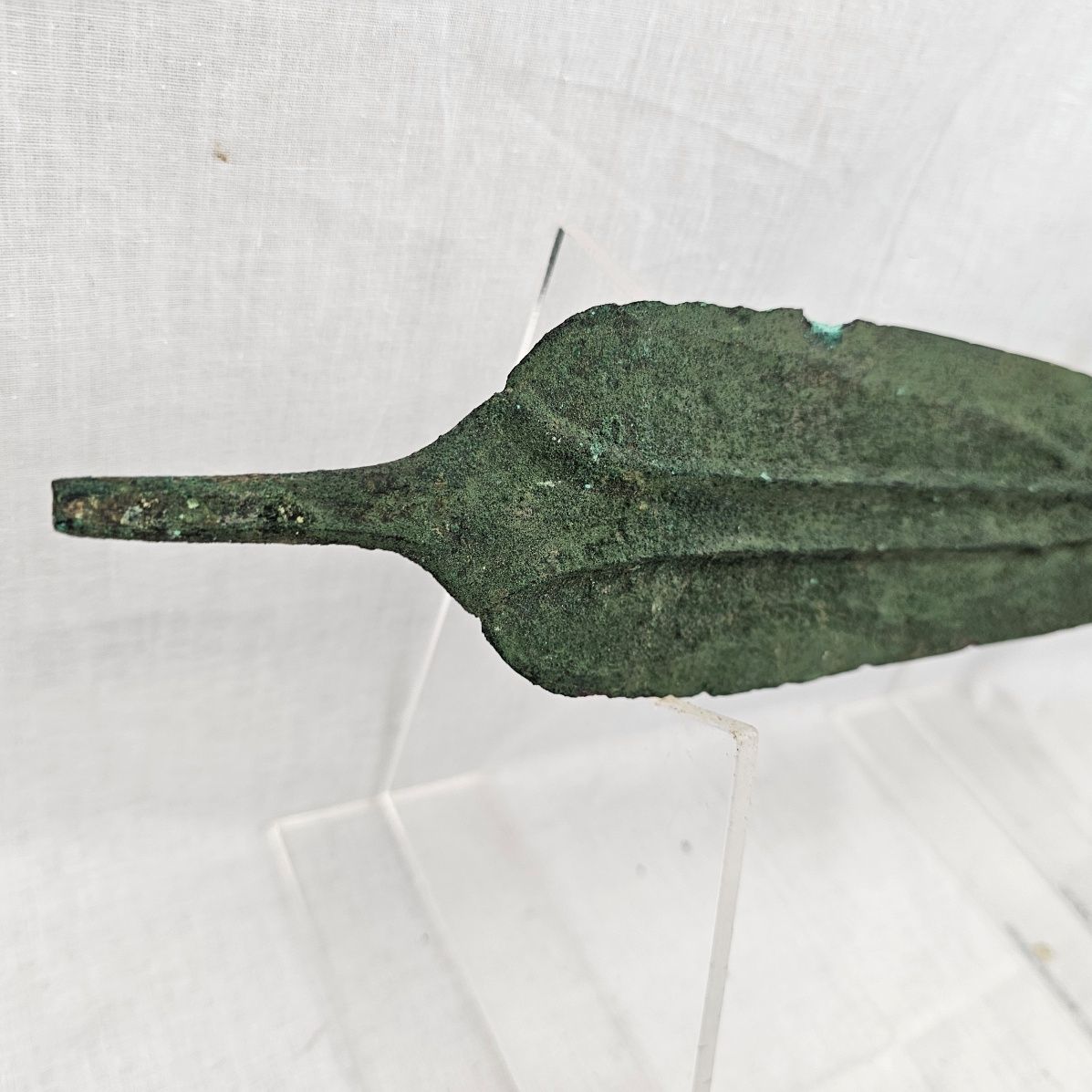 Large Circa 1500 BC Bronze Age Spear Head - Image 4