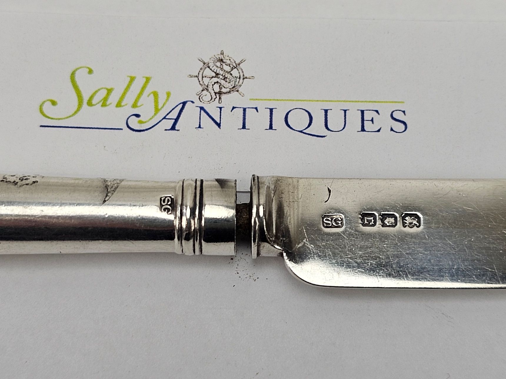 London 1918 Sterling Silver Knife #1 - Image 5