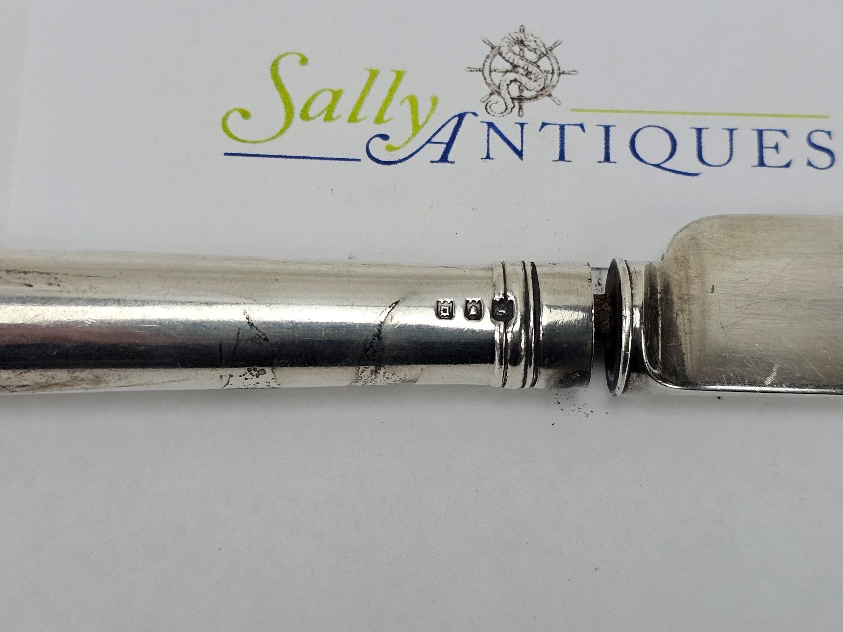 London 1918 Sterling Silver Knife #1 - Image 2