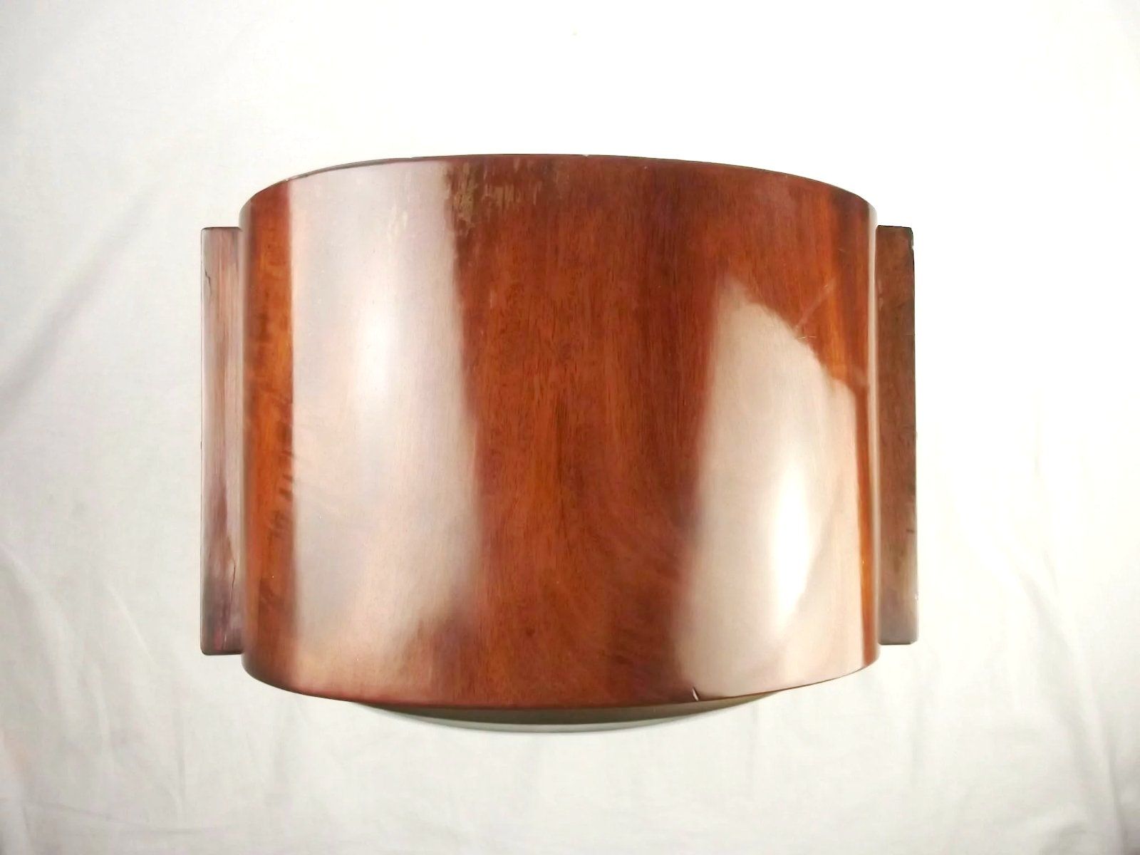 Oak & Mahogany Bothamley Boston Mantle Clock - Image 5