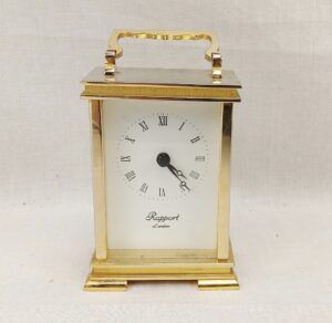 Rapport Of London Quartz Brass Carriage Clock