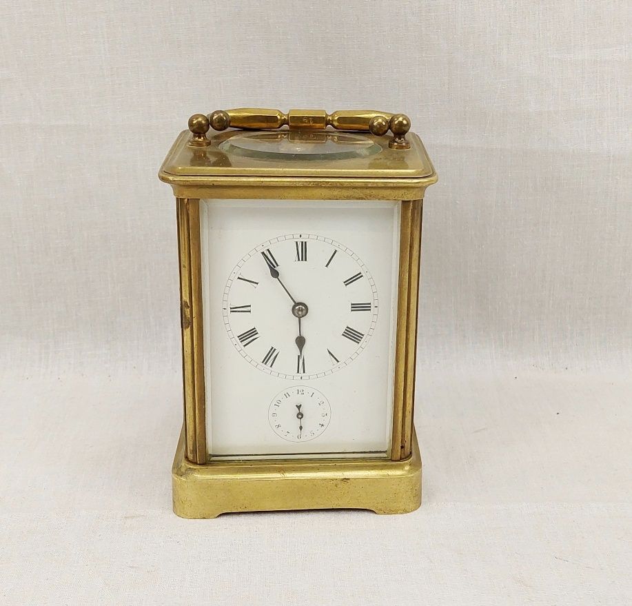 Vintage Alarm Carriage Clock In Good Working Order