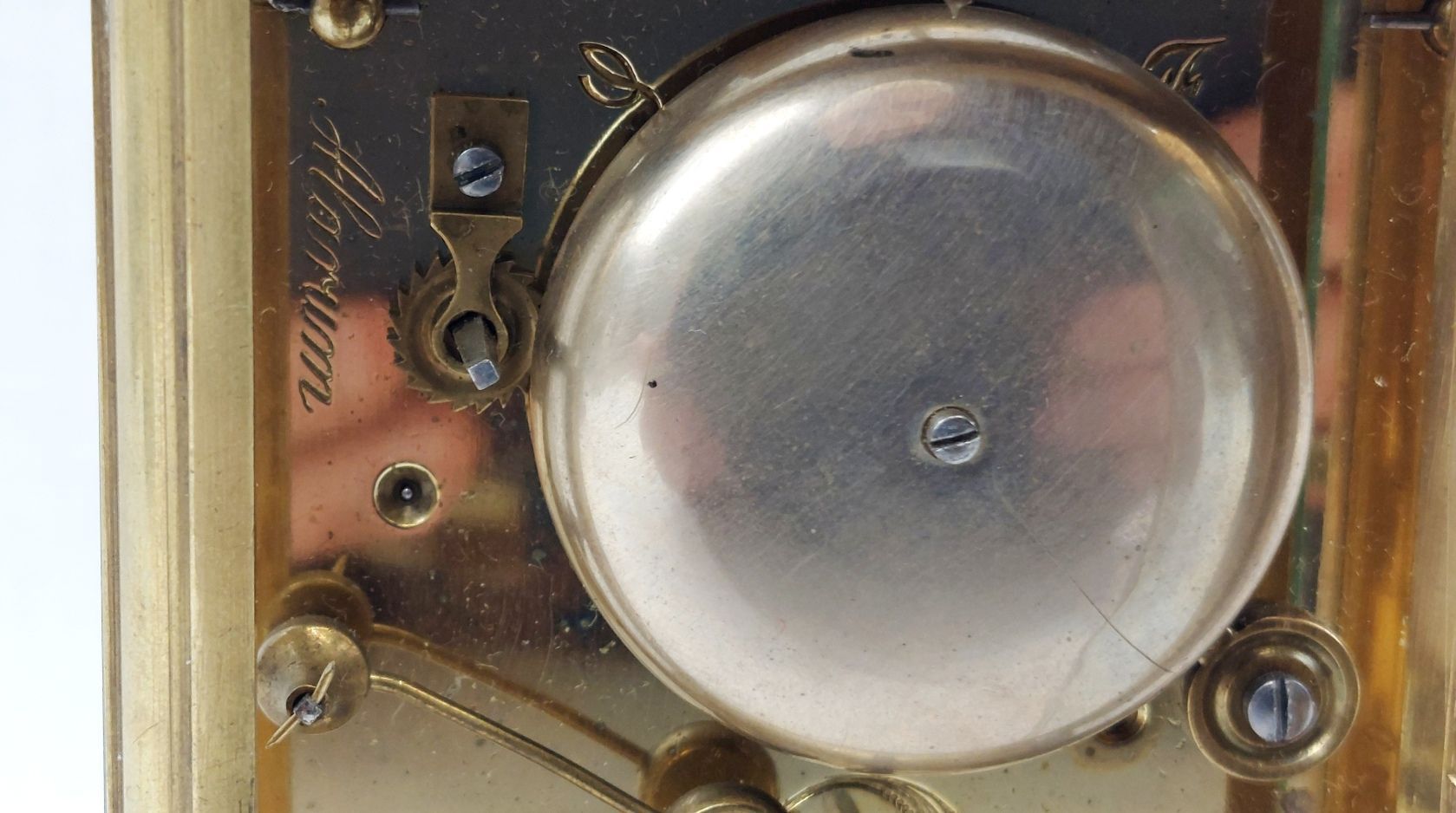 Vintage Alarm Carriage Clock In Good Working Order - Image 4