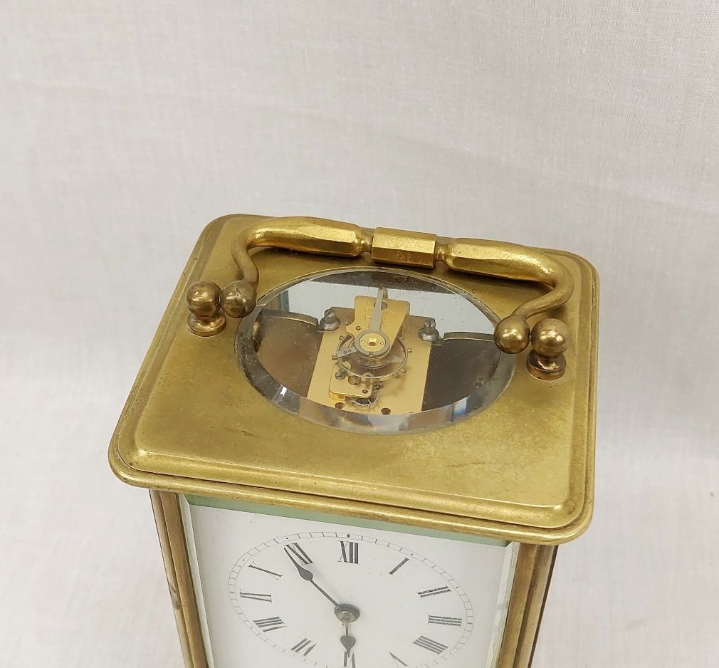 Vintage Alarm Carriage Clock In Good Working Order - Image 9
