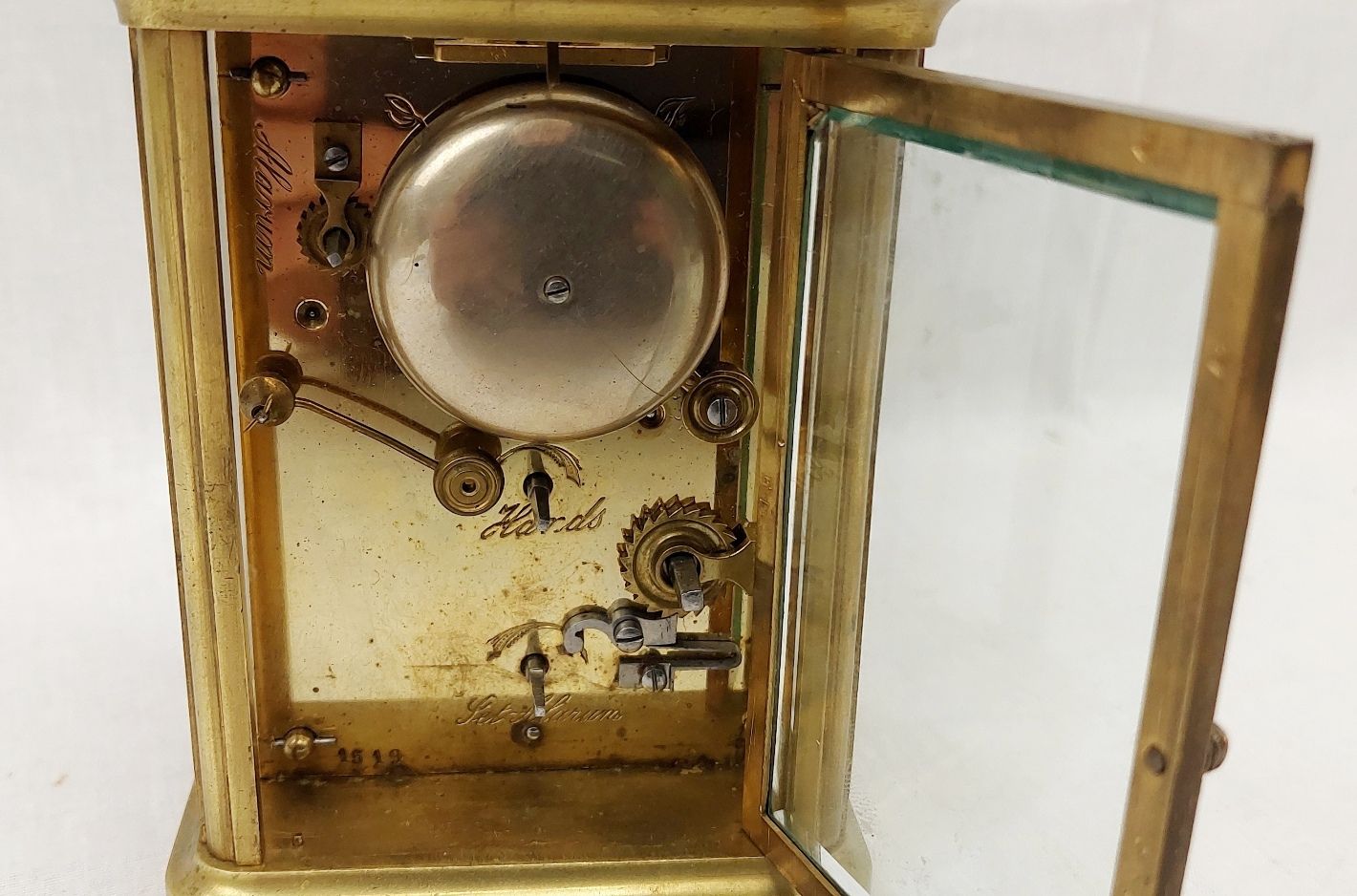 Vintage Alarm Carriage Clock In Good Working Order - Image 7