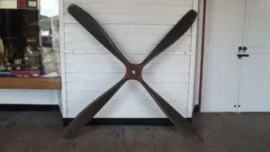 WW 1 BE2c British Biplane Four Blade Propeller
