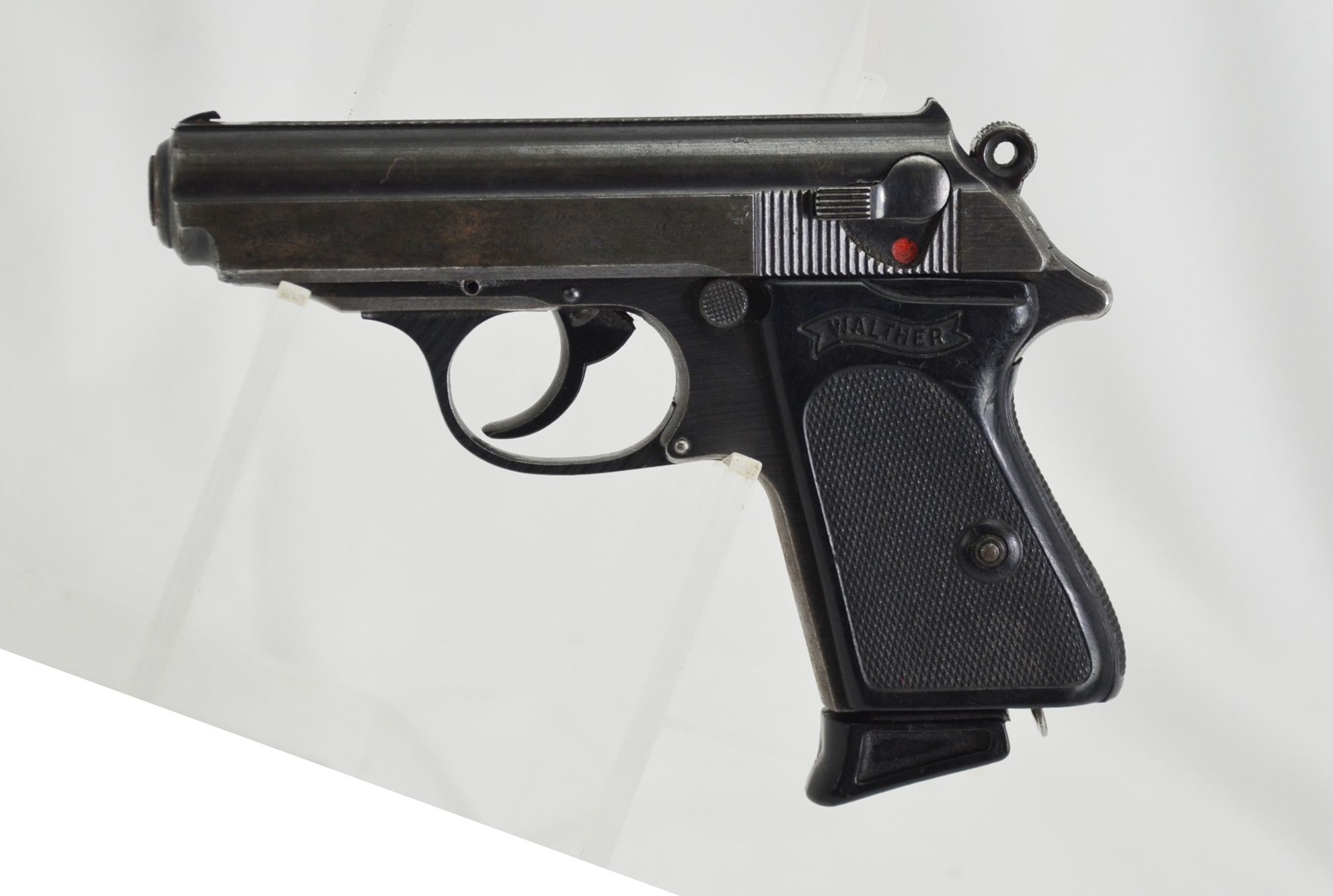 WW2 Period Nazi German 7.65 Calibre Semi Automatic Walther PPK With Original Holster - Image 2