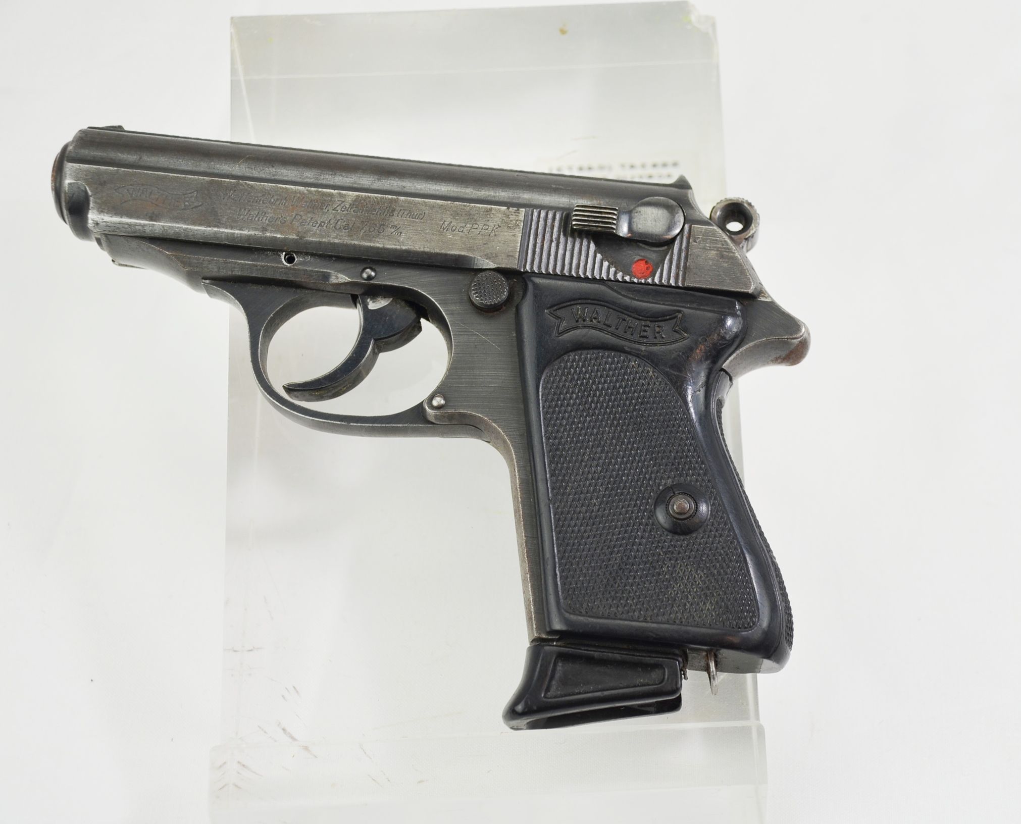 WW2 Period Nazi German 7.65 Calibre Semi Automatic Walther PPK With Original Holster