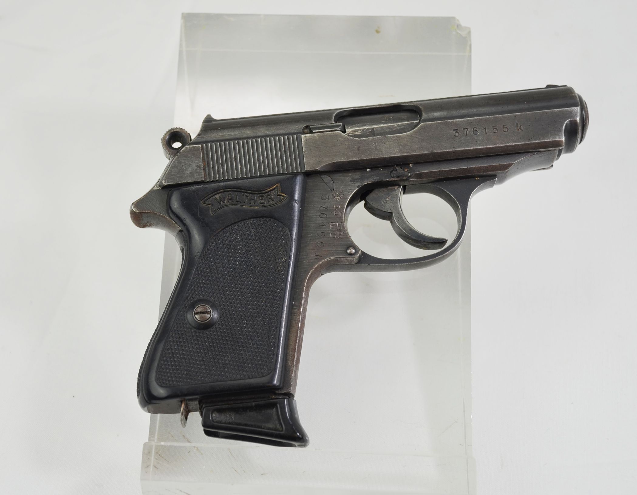 WW2 Period Nazi German 7.65 Calibre Semi Automatic Walther PPK With Original Holster - Image 5
