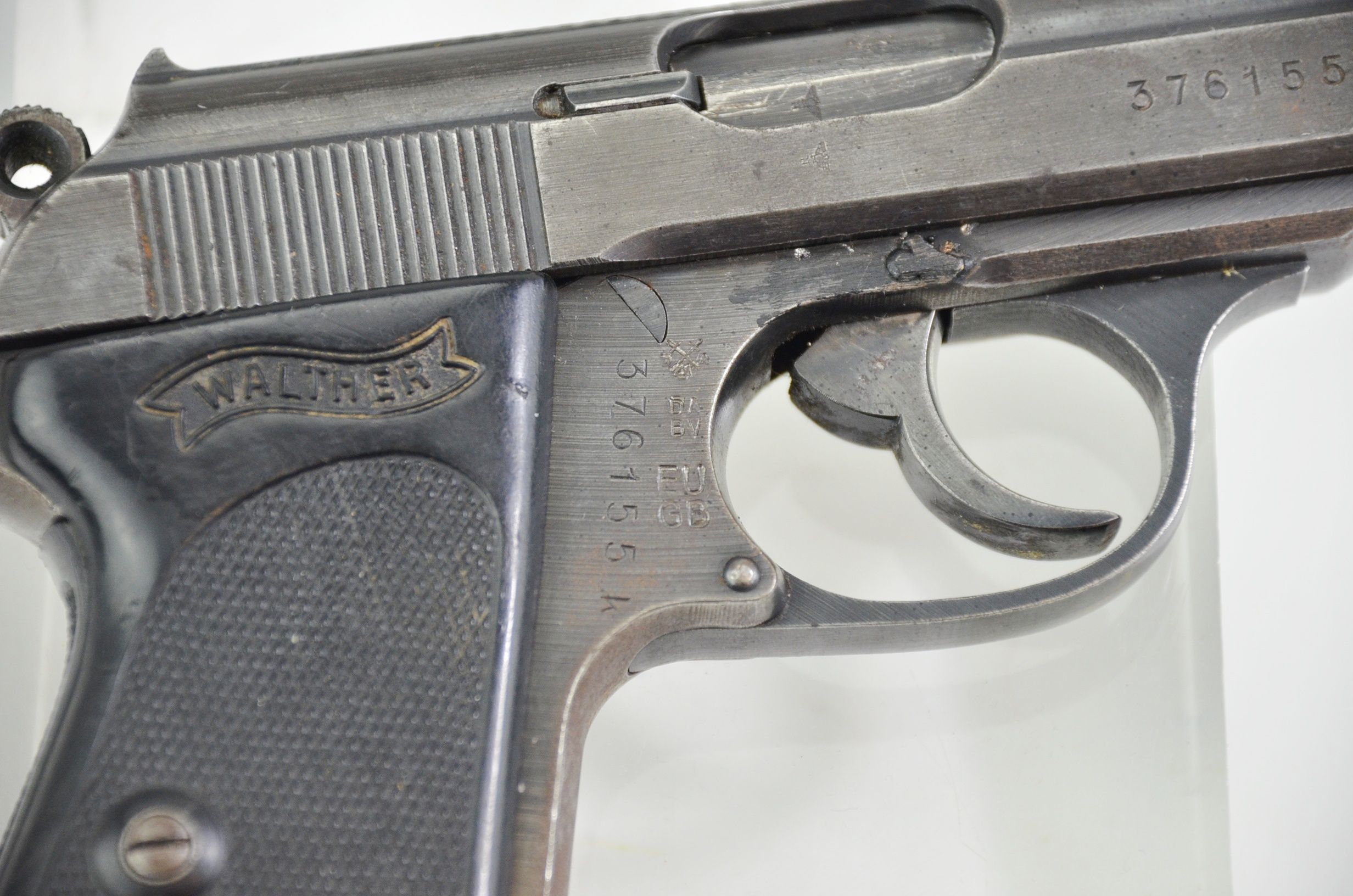 WW2 Period Nazi German 7.65 Calibre Semi Automatic Walther PPK With Original Holster - Image 7