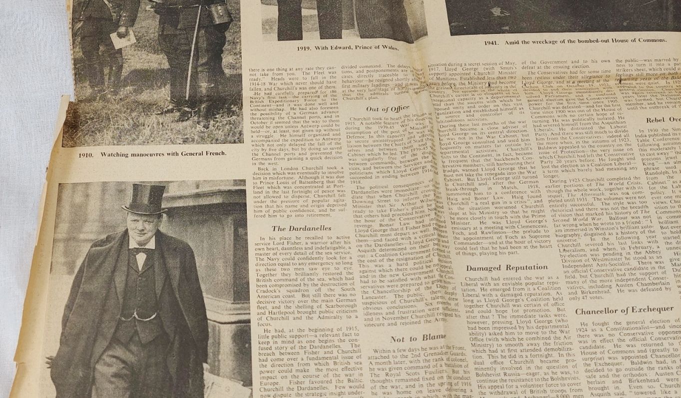 Winston Churchill Memorial Papers - Image 3