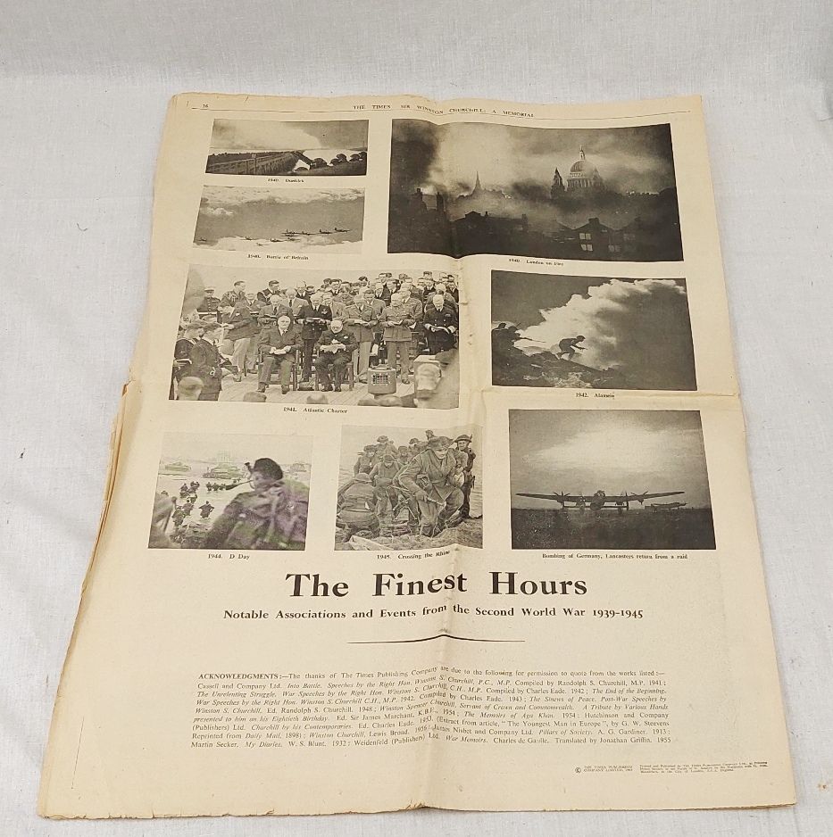 Winston Churchill Memorial Papers - Image 6