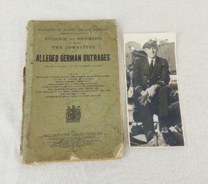 1915 Paperback Report Of Alleged German Outrages In WW1