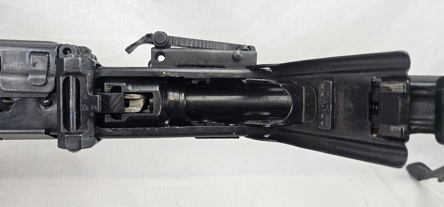 WW2 German MG42 Machine Gun with Drum Mag, Bipod and Link Belt - Old Spec - Image 28