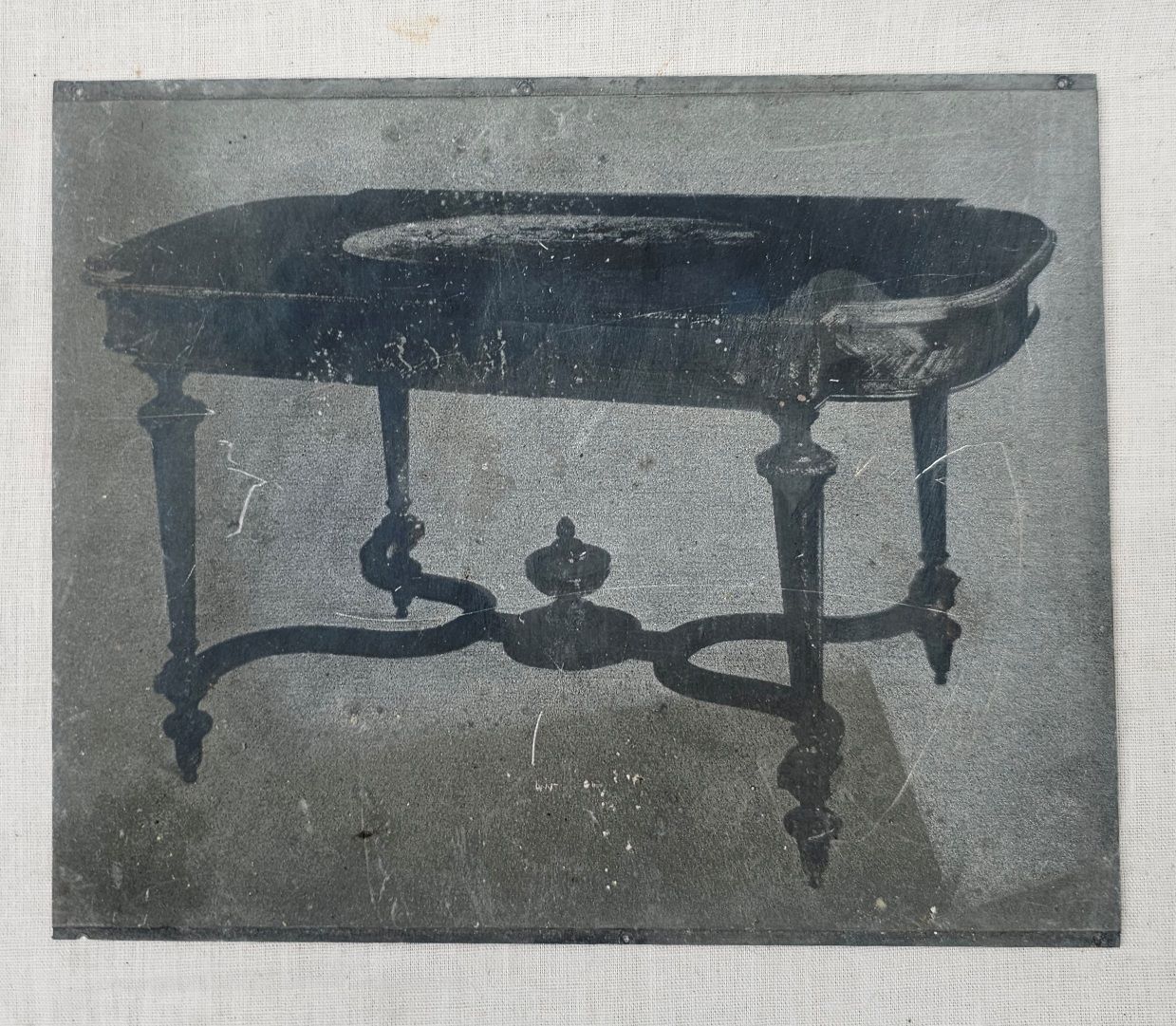 8 Antique Steel Printing Plates Of Antiques - Image 3