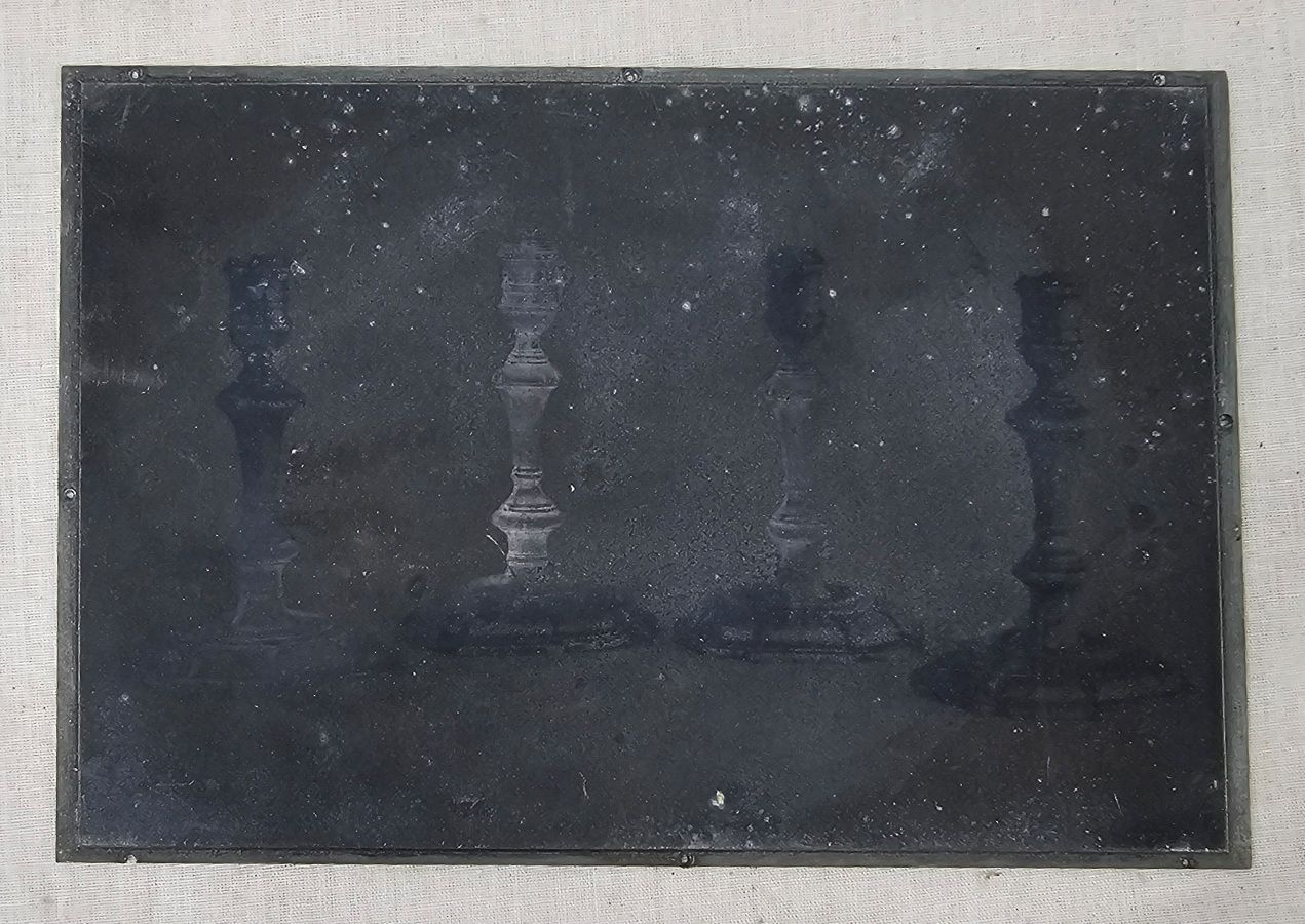 8 Antique Steel Printing Plates Of Antiques - Image 2
