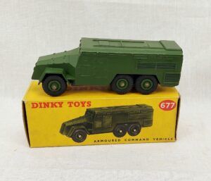 Boxed Dinky Toys Armoured Command Vehicle
