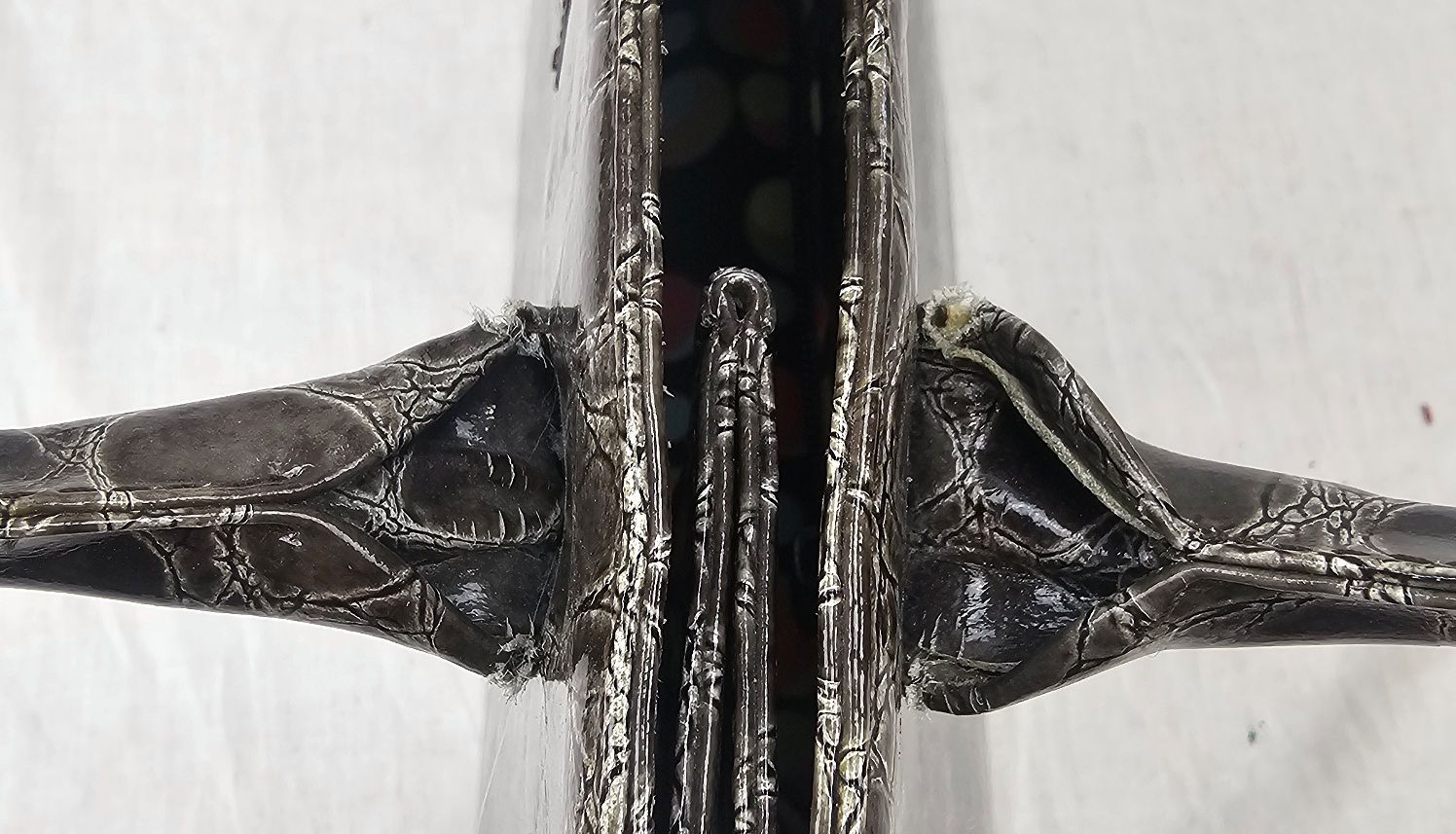 Brown Croc Leather Dolce And Gabbana Handbag - Image 4