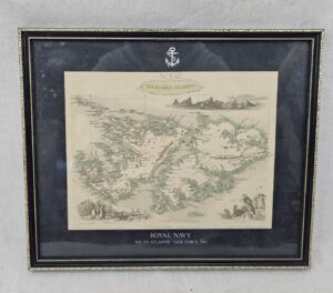Circa 1851 Map Of The Falkland Isles By John Tallis