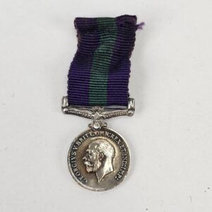 George V Miniature General Service Medal