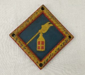 HMS Guardian Net Laying Ship Bronze Boat Badge