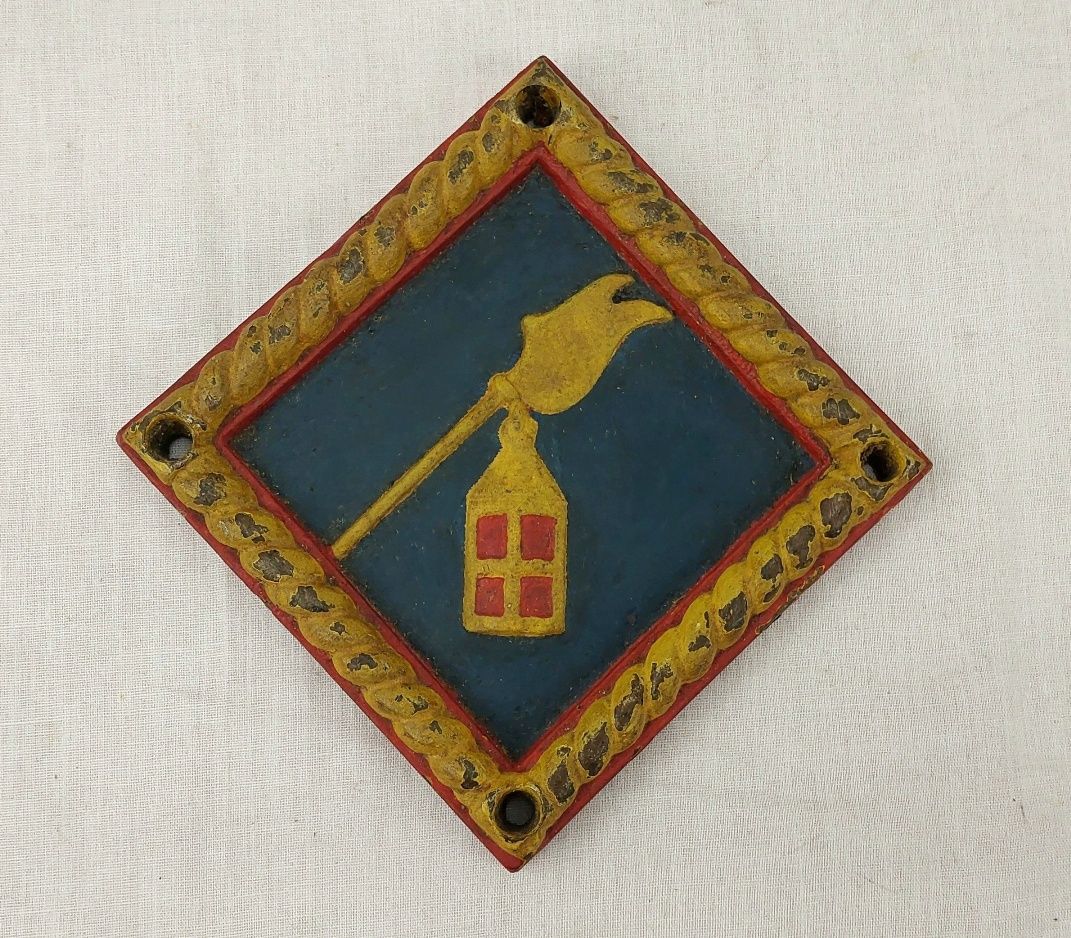 HMS Guardian Net Laying Ship Bronze Boat Badge