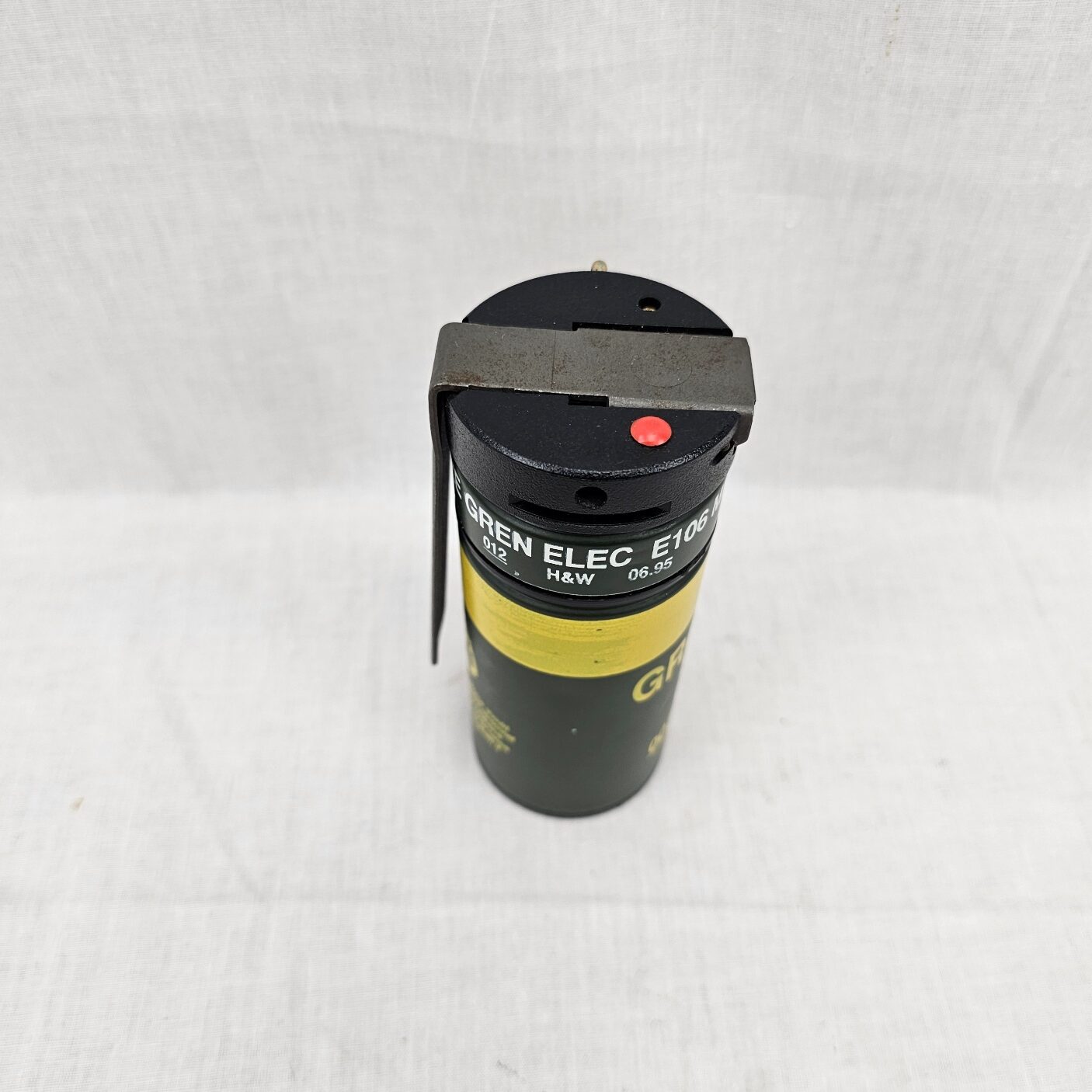 Rare Inert Norwegian E105 Mk 3 Fragmentation Grenade 1995 - Image 7