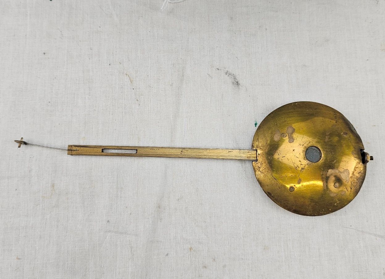 Mahogany GPO (General Post Office) Circular Fusee Wall Clock Dated 1965 - Image 8