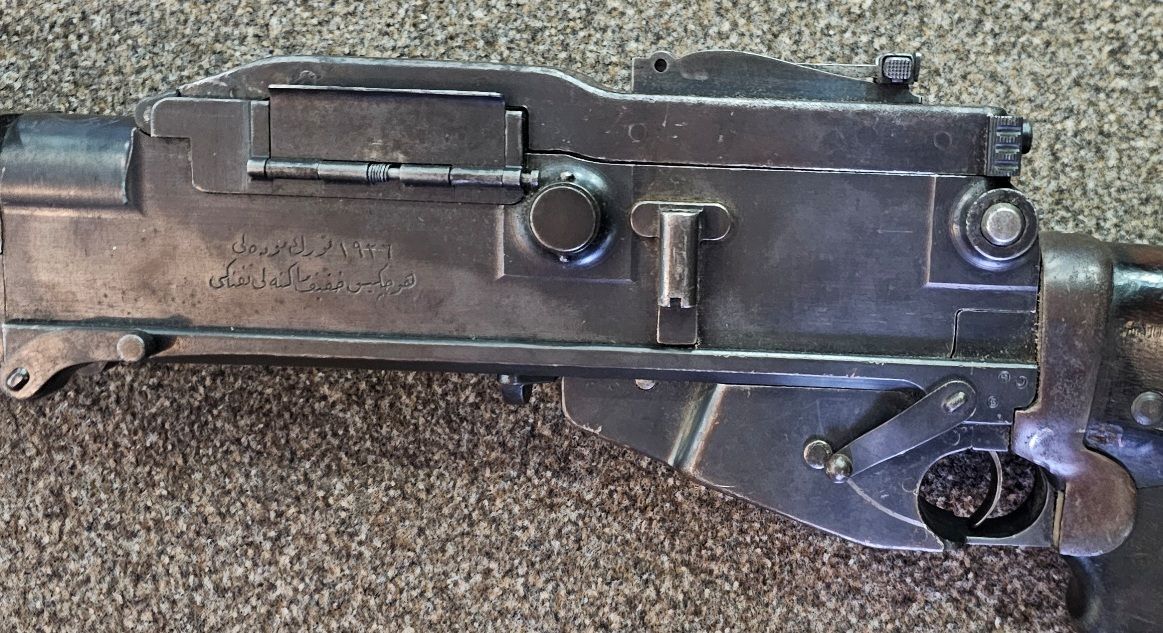 Old Spec Hotchkiss M1922 Machine Gun Turkish Contract Version - Image 9