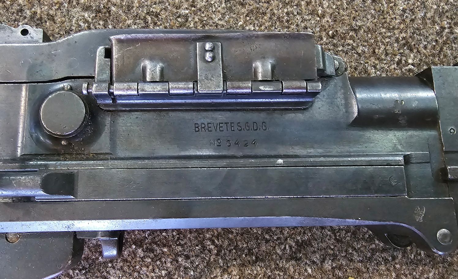 Old Spec Hotchkiss M1922 Machine Gun Turkish Contract Version - Image 5