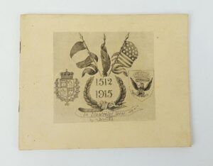 Rare 1512 1915 In Illustrated Verse By Harold Wyllie Booklet