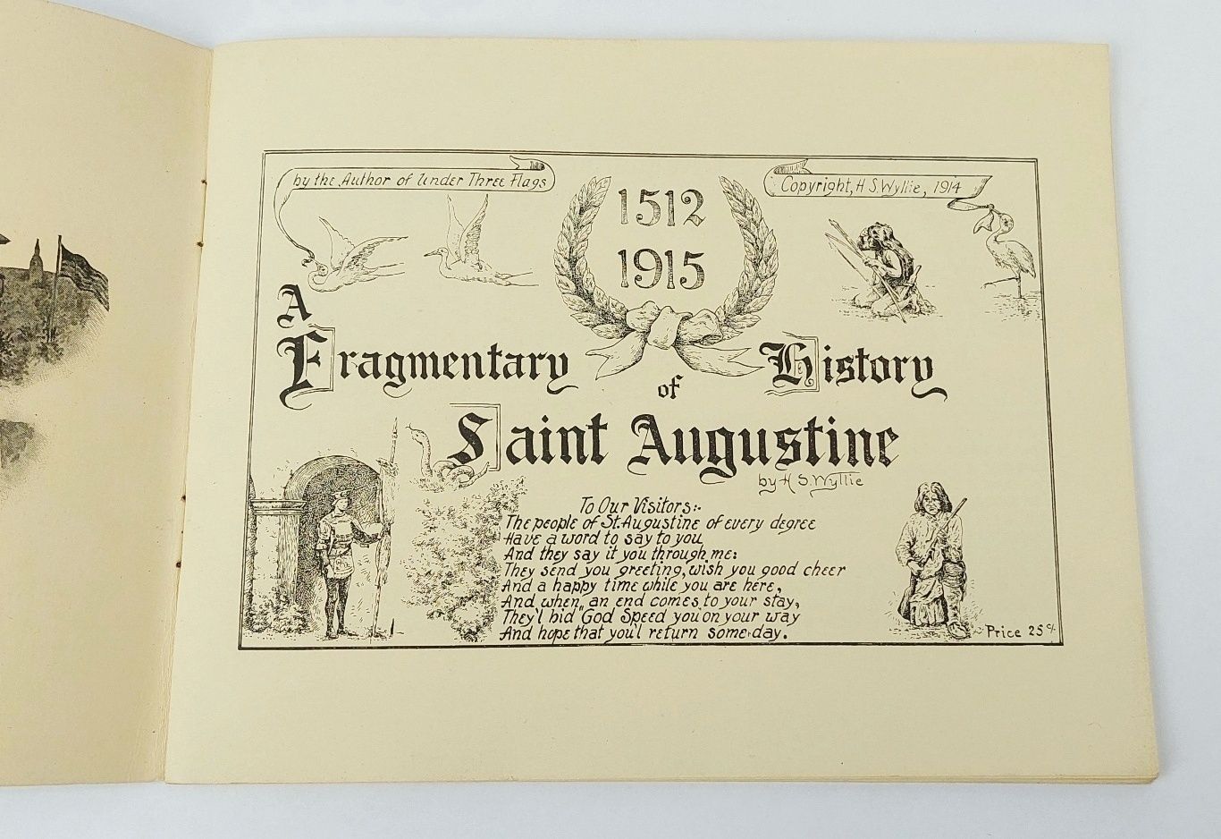Rare 1512 1915 In Illustrated Verse By Harold Wyllie Booklet - Image 5