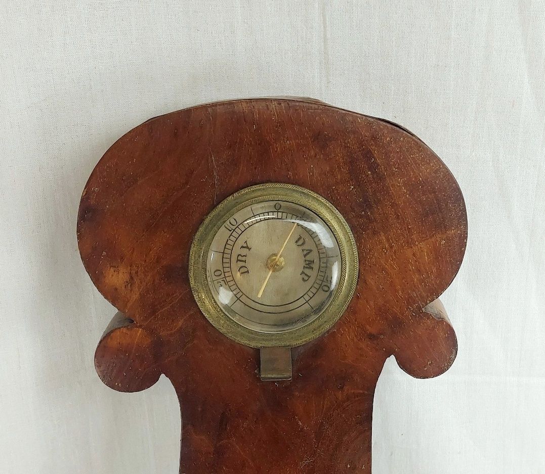 Regency Burr Walnut Banjo Barometer By J Baxland Of Sittingbourne - Image 14