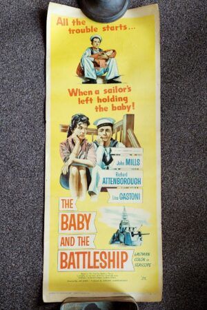 The Baby And The Battleship 1956 Film Poster