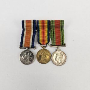 WW1 War And Victory WW2 Defence Miniature Medals